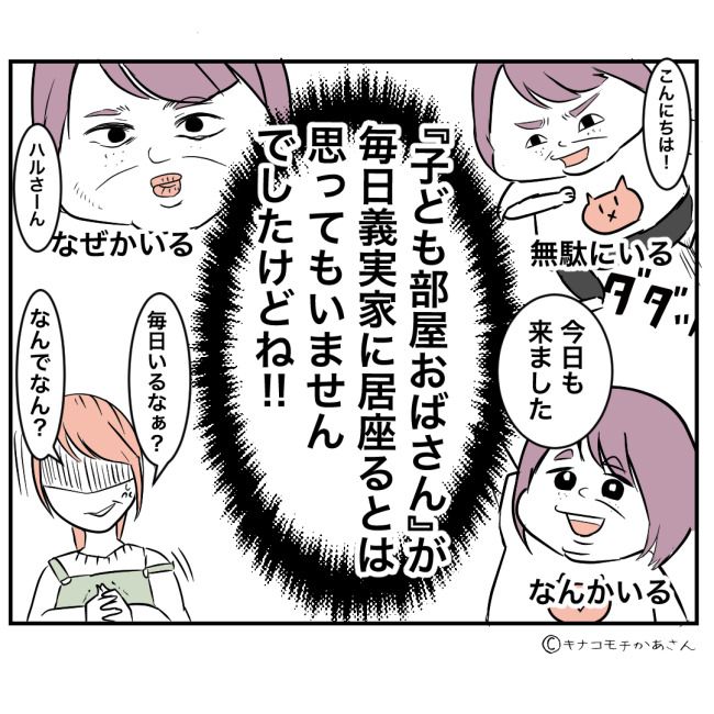 近所の子ども部屋おばさんがしんどい件1-13