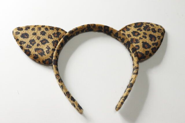 セリア アニマルカチューシャ レオパード