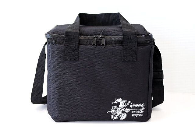 ミッキーデザインの超保冷バッグ正面デザイン