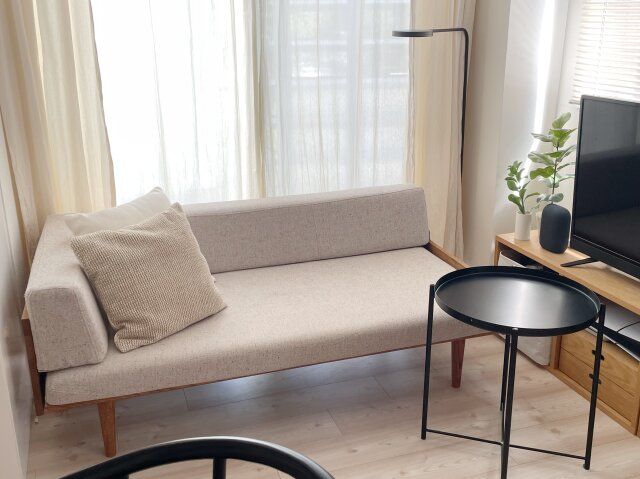 MOMO NATURAL DAY SOFA 2.5P ONE ARM サイドテーブル
