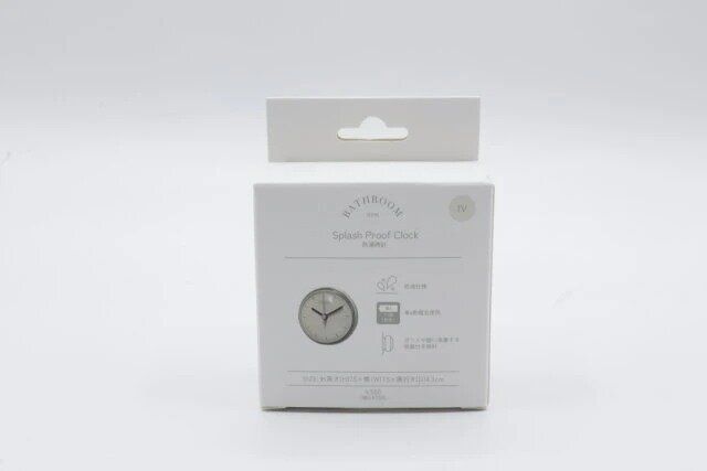 3COINS スリーコインズ 防滴時計 パッケージ