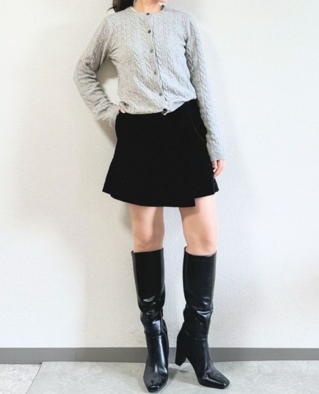 UNIQLOコーデュロイスコート1