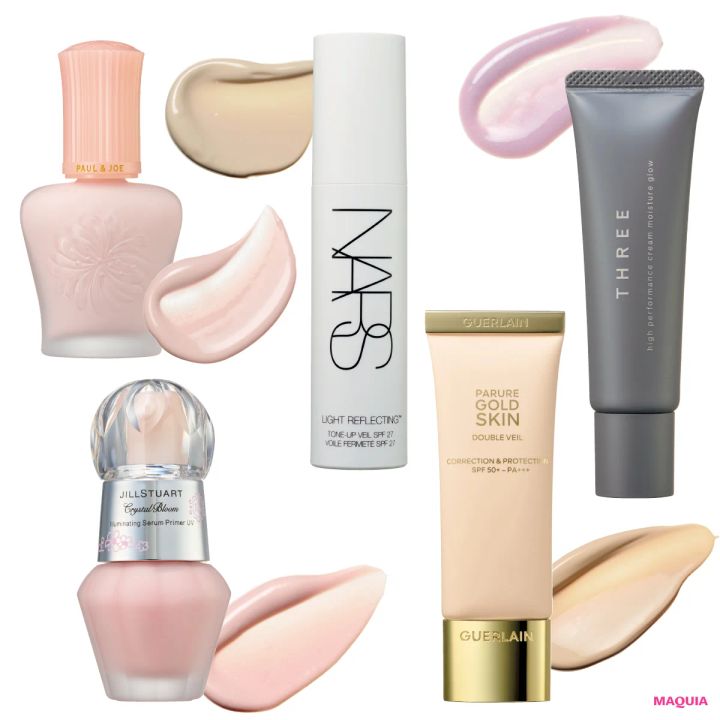 2024年秋の最新トーンアップ下地5選！今秋は、かつてないほど下地が豊作