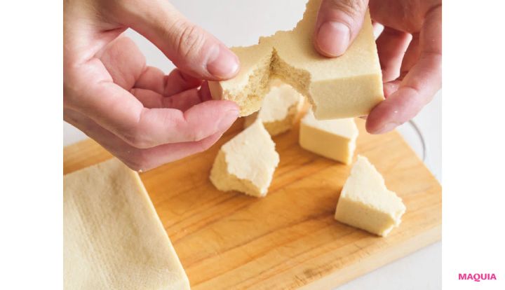 タンパク質豊富な高野豆腐を洋風にアレンジ。長谷川あかりさんの乾物レシピ_4