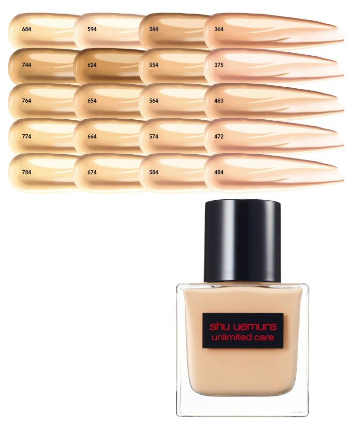カバー力「★3」のおすすめ最新ファンデーション17選_8.シュウ ウエムラ アンリミテッド ケア ツヤ セラム ファンデーション