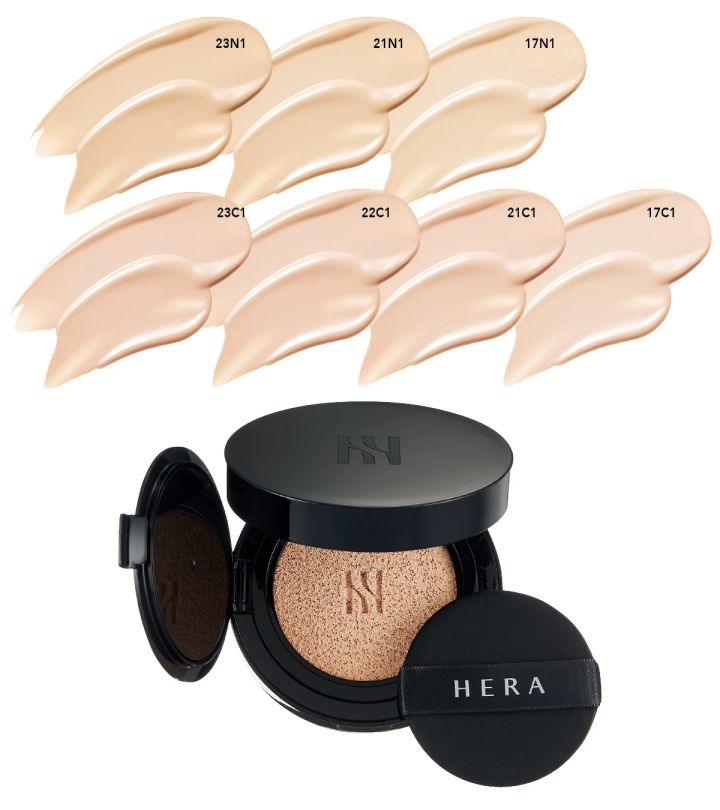 カバー力「★2」のおすすめ最新ファンデーション3選_1.HERA ブラック クッション ファンデーション