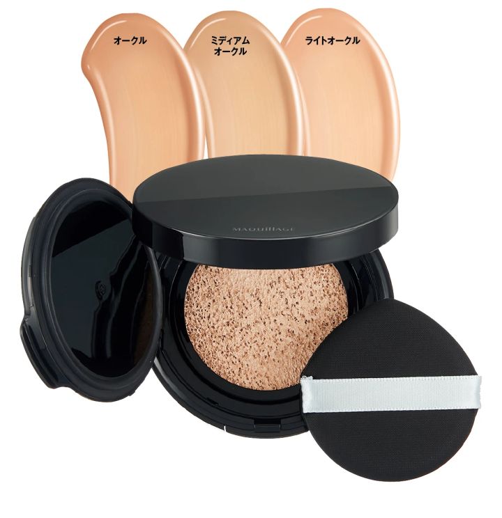 カバー力「★5」のおすすめ最新ファンデーション2選_1.マキアージュ ドラマティックエッセンス クッション グロウ