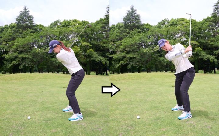 ふんわり高く上げる“ロブショット”の打ち方！女子プロが解説