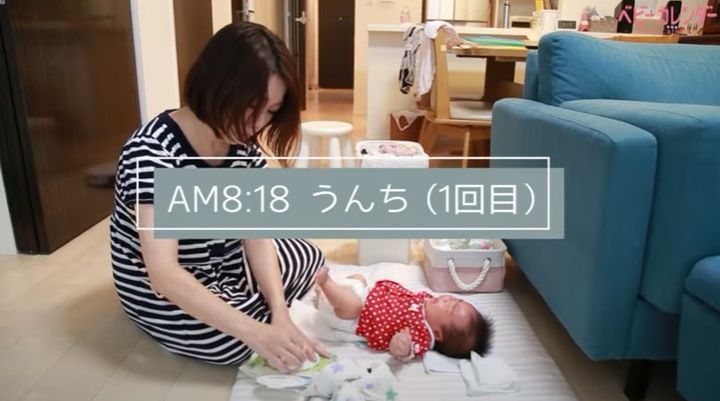 助産師ママ＆赤ちゃんのルーティン