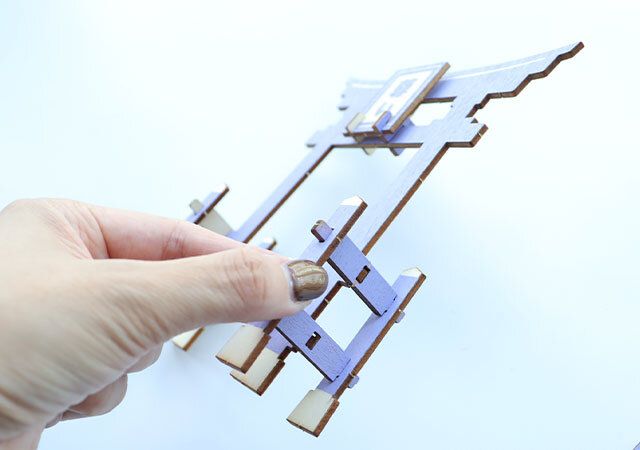 ダイソー 推し鳥居 組立て