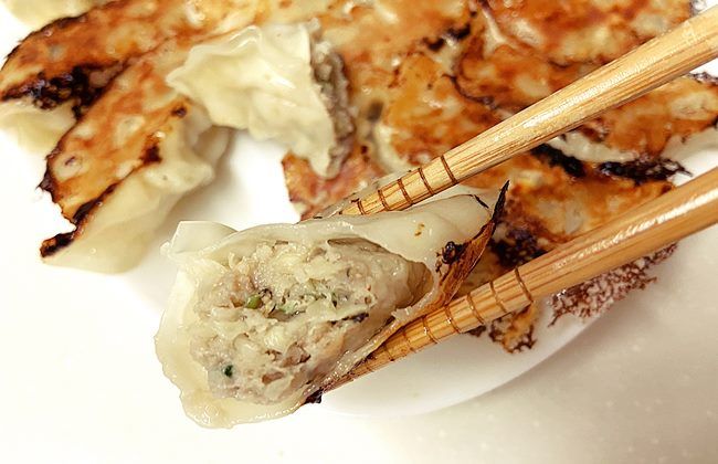 ロピア にんにくマシマシ餃子 調理例