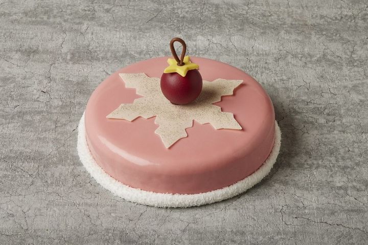 「ジャスミン グレープフルーツ ラズベリーケーキ」8500円