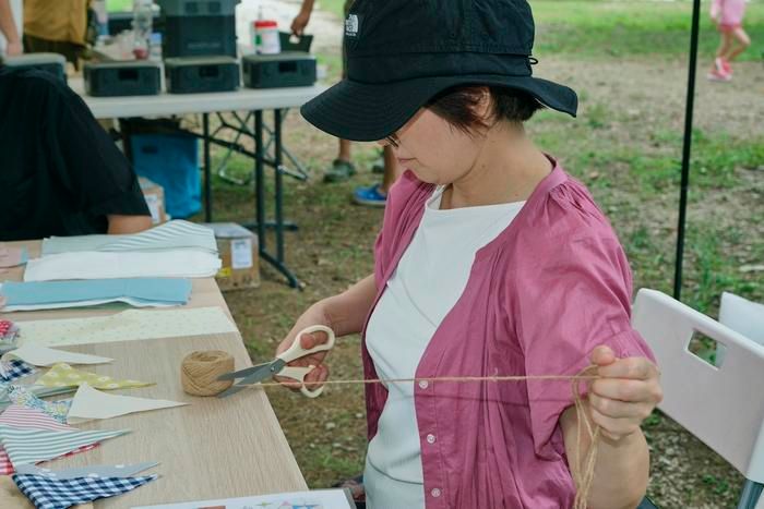 カングーキャンプのワークショップの様子
