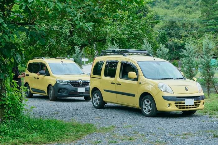 カングーキャンプの様子