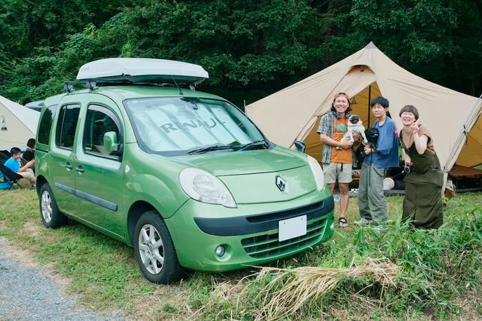 カングーキャンプ2024の様子