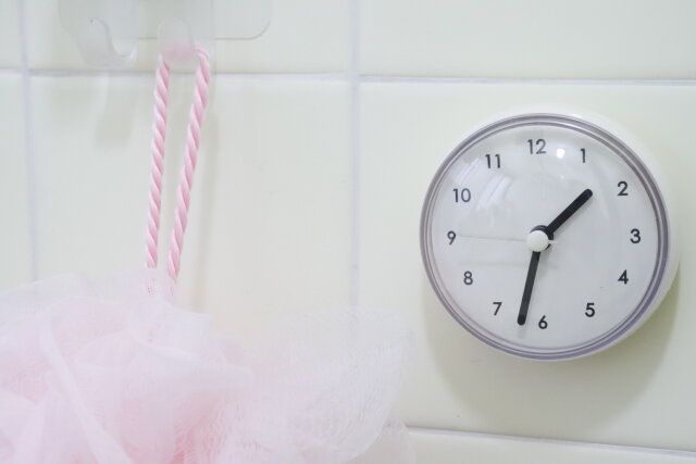 ダイソーのおすすめお風呂時計 Bath Clock