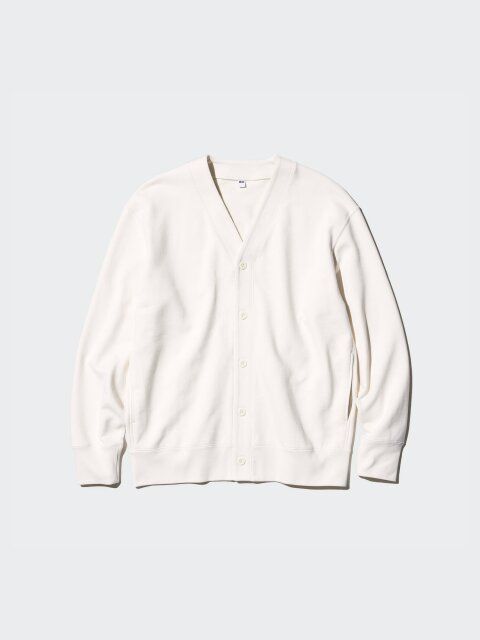 ユニクロのスウェットカーディガン