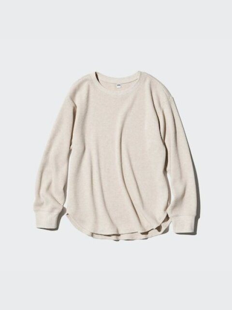 ユニクロのワッフルT