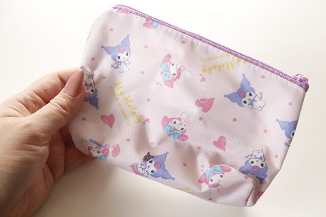 ダイソーの可愛い船形ポーチ M／M ハピネス 30670