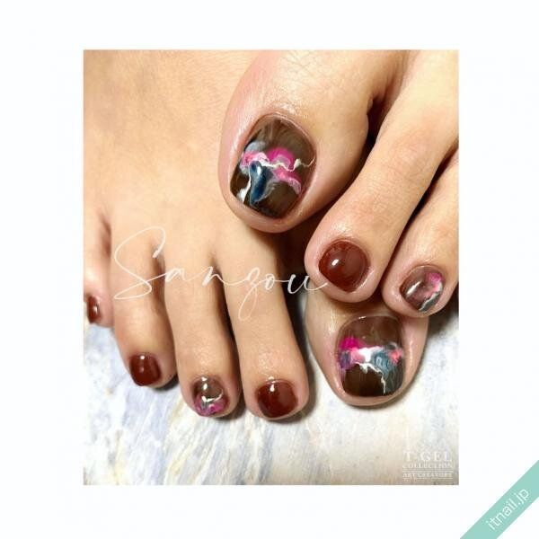 ねいる屋〜SANZOU〜が投稿したネイルデザイン [photoid:I0092856] via Itnail Design (741583)