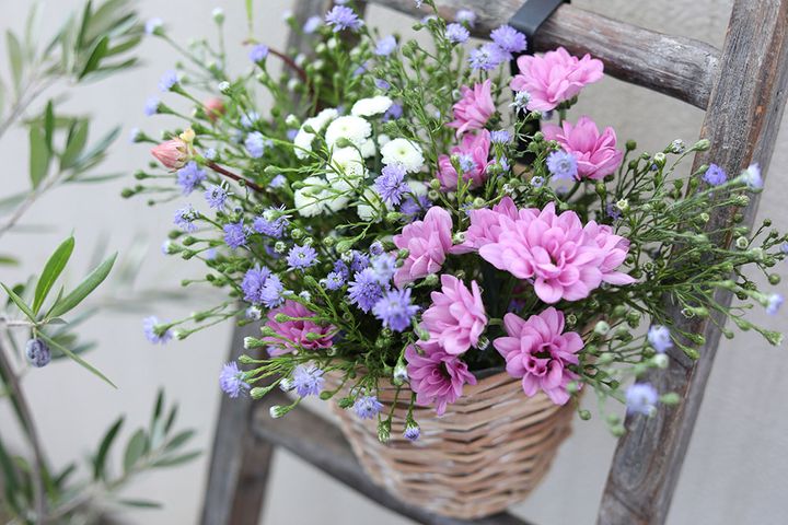 秋の花アレンジ