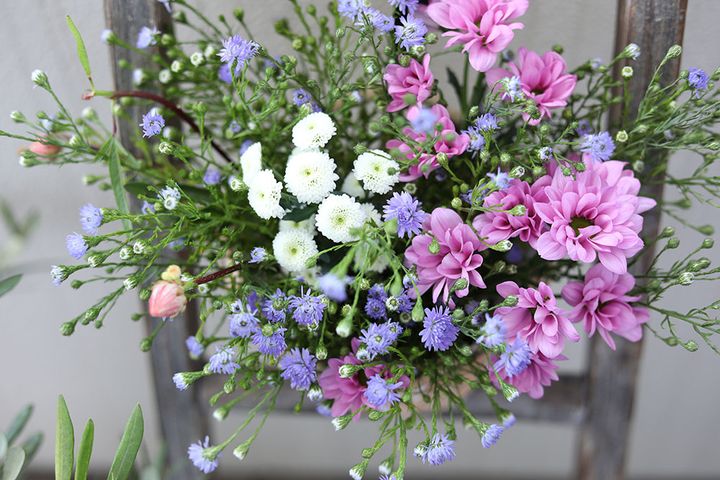 秋の花アレンジ