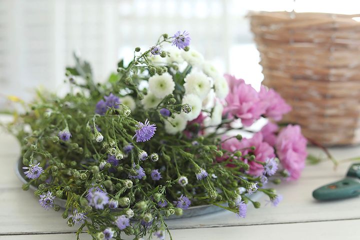 秋の花アレンジ