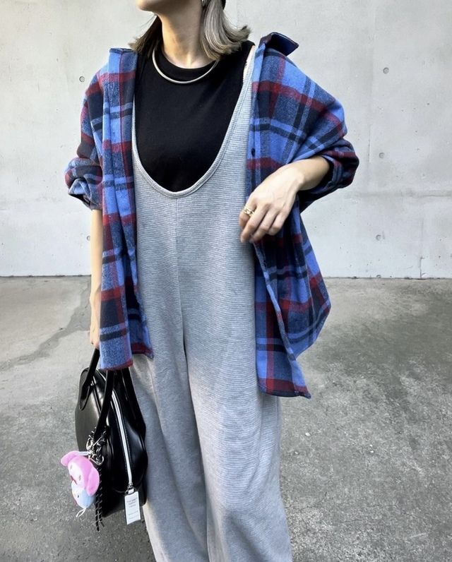 しまむらチェックシャツ6