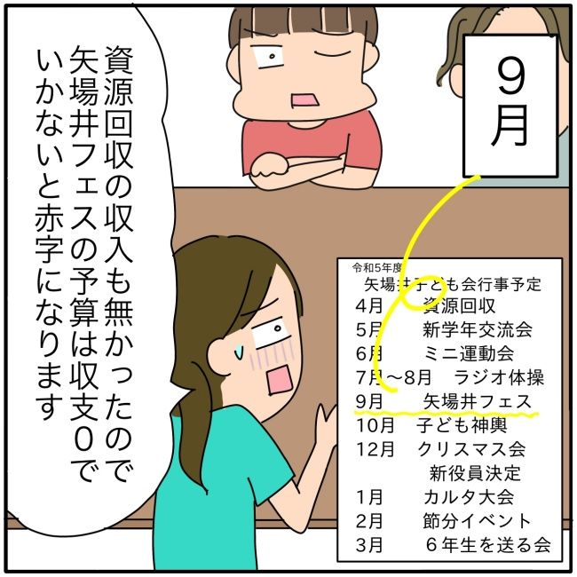 子ども会の役員が再び回ってきた話8-9