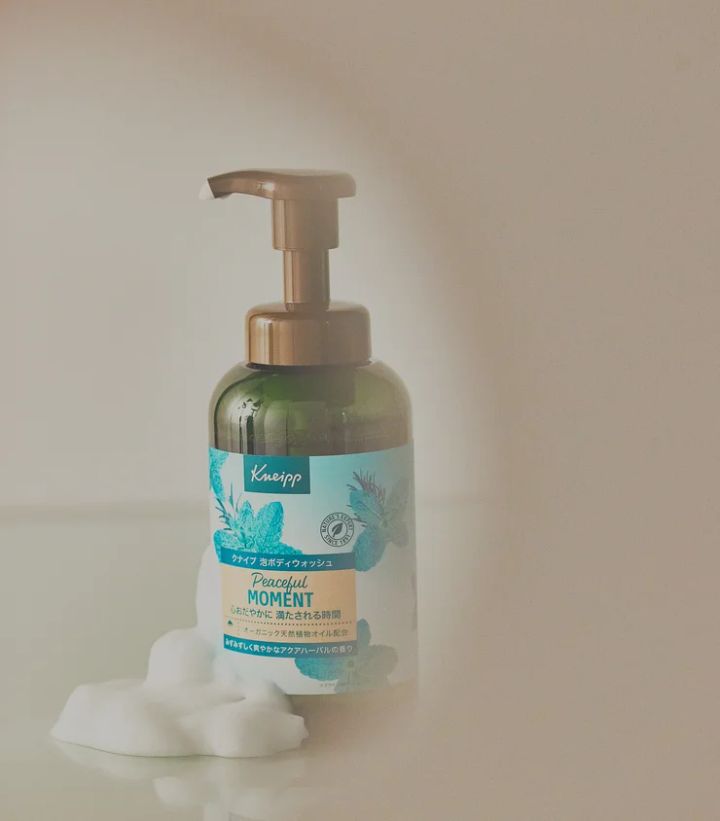 クナイプ 泡ボディウォッシュ ピースフルモーメント アクアハーバルの香り