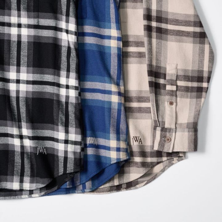 UNIQLO and JW ANDERSON フランネルシャツ長袖