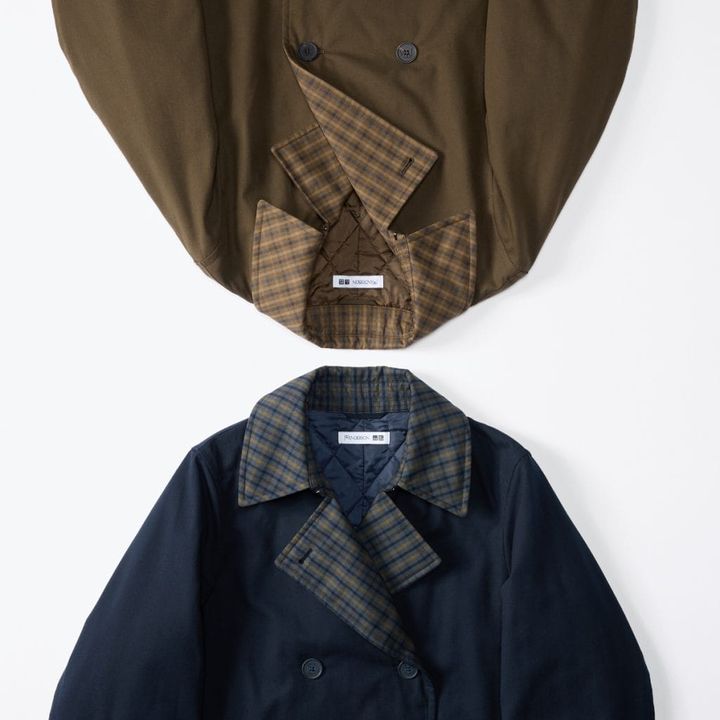 UNIQLO and JW ANDERSON パデッドトレンチコート