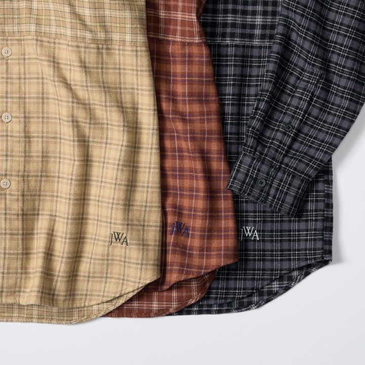 UNIQLO and JW ANDERSON フランネルシャツ長袖