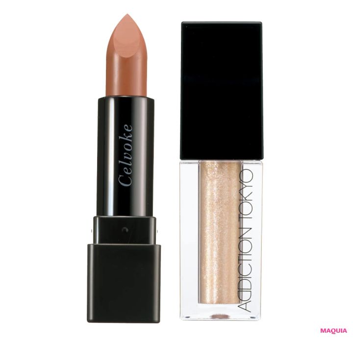 白石聖×ユニクロニットを着る日の洒落見えメイク。スフレヤーンには遊び心をプラス_5