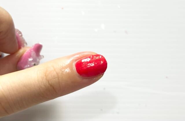 キャンドゥ パルPワンステップピールオフジェル 塗り方