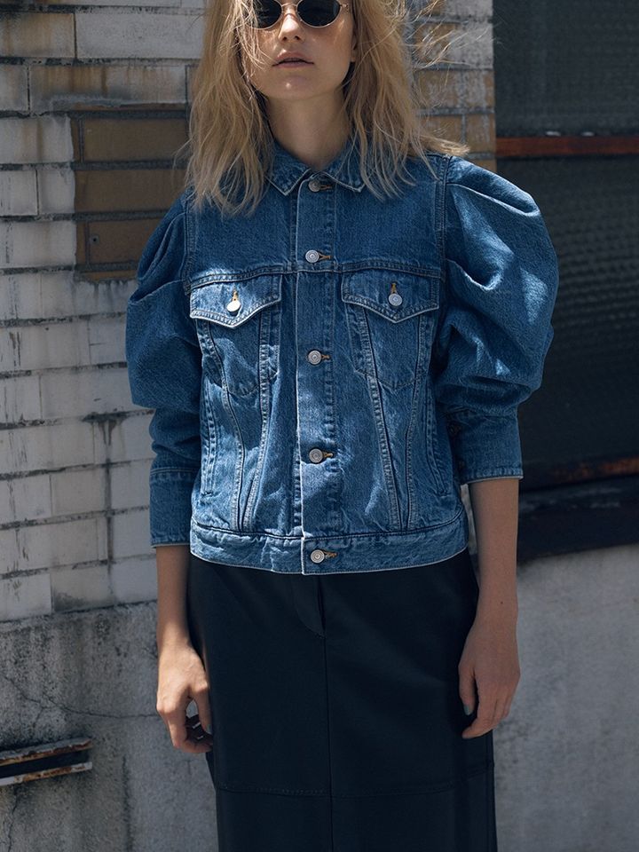 HOLIDAY ホリディ Gジャン デニム ジャケット インディゴ ブルー