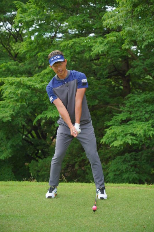 石川遼のアドレスの作り方とは？「お腹に力を入れて…」とプロが解説