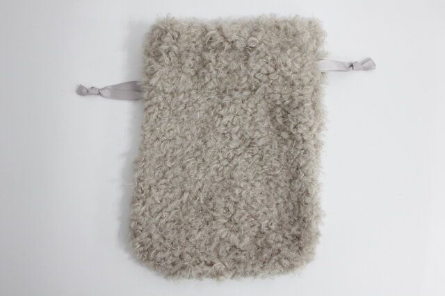 ダイソー 湯たんぽカバー（プードルボア）