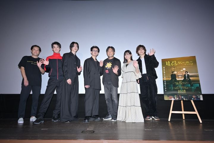 松田凌、脚本家になったら書いてみたいのは「自分だけの人生のえぐみとか若い青い炎を…」『追想ジャーニー リエナクト』舞台挨拶で語る