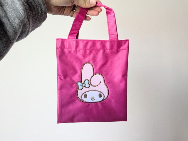 マイメロディサテンバッグ