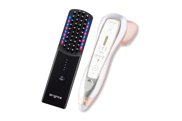 【左】Brighte エレキブラシ 【右】イナズマ