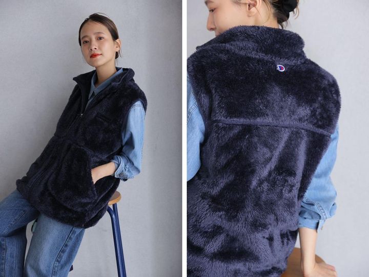 画像: 「チャンピオン ZIP VEST C3-Y617」￥8,250 出典：スピック＆スパン
