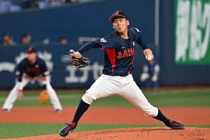 侍ジャパンでも活躍した関西大・金丸夢斗（C）Getty Images