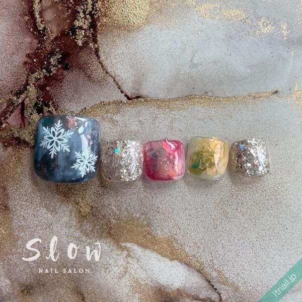 Slowが投稿したネイルデザイン [photoid:I0123536] via Itnail Design (741723)
