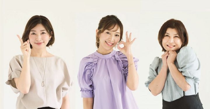 月刊誌GLOW 読者チーム・かがやき隊 佐々木美穂さん、上田純与さん、三遊亭あら馬さん