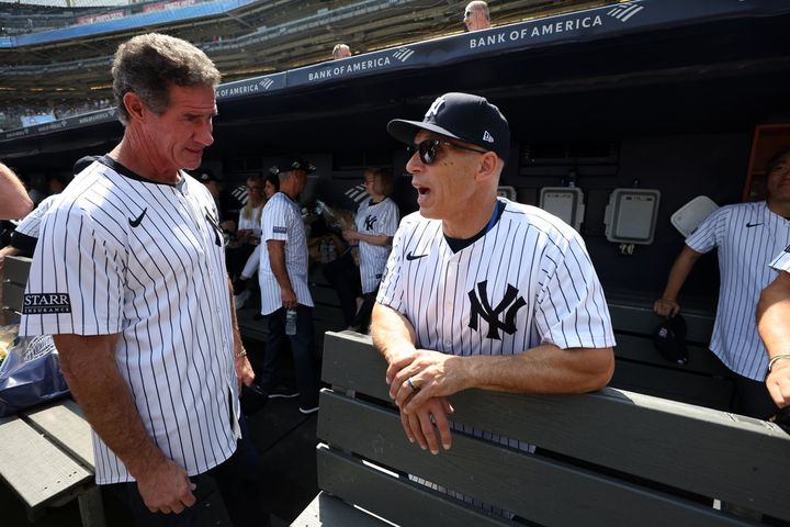 ヤンキースの前監督ジョー・ジラルディ氏（写真右）（C）Getty Images