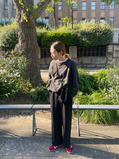 旬色バーガンディのお手本コーデ5