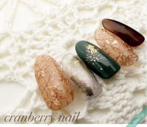 cranberry nailが投稿したネイルデザイン [photoid:I0126373] via Itnail Design (741743)