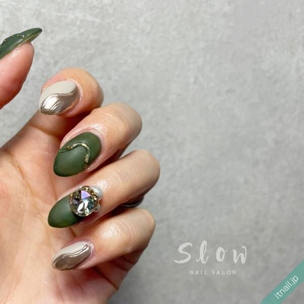 Slowが投稿したネイルデザイン [photoid:I0105385] via Itnail Design (741740)