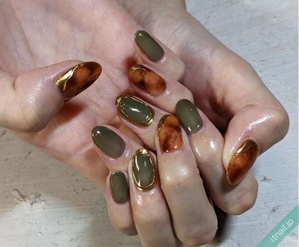 ウダズシェイプスが投稿したネイルデザイン [photoid:I0120295] via Itnail Design (741741)